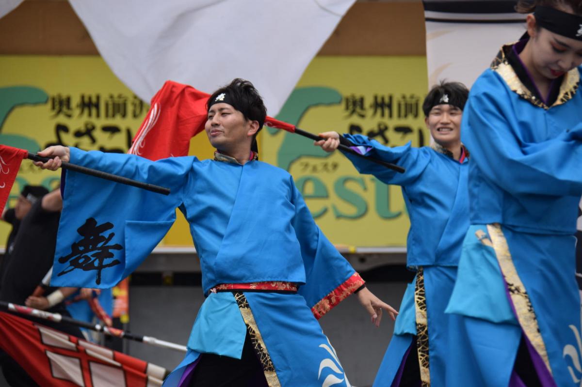 奥州前沢よさこいFesta17その1（奥州前沢よさこいフェスタ2024) 2024/07/14