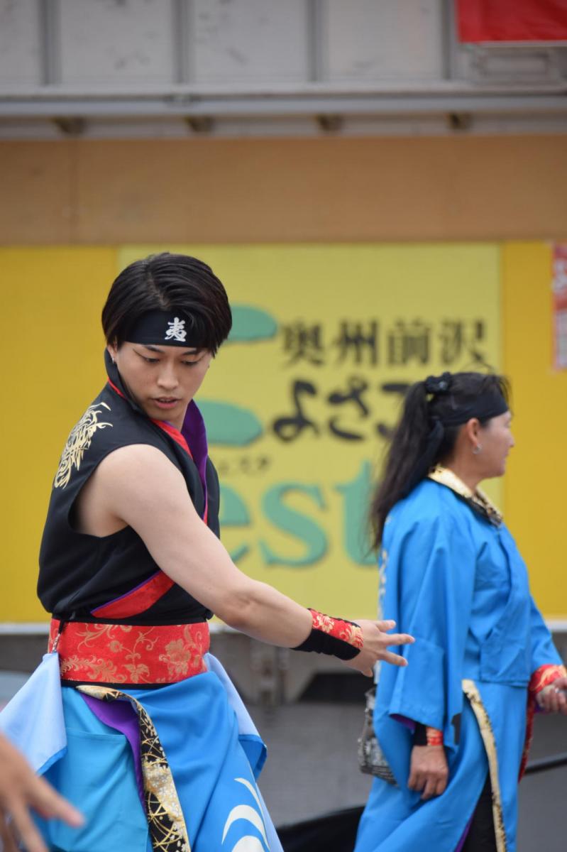 奥州前沢よさこいFesta17その1（奥州前沢よさこいフェスタ2024) 2024/07/14