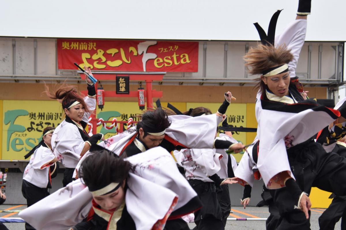 奥州前沢よさこいFesta17その1（奥州前沢よさこいフェスタ2024) 2024/07/14