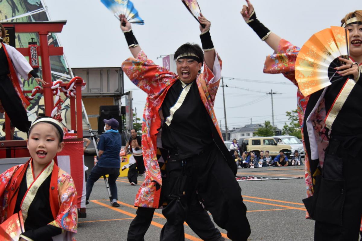 奥州前沢よさこいFesta17その1（奥州前沢よさこいフェスタ2024) 2024/07/14