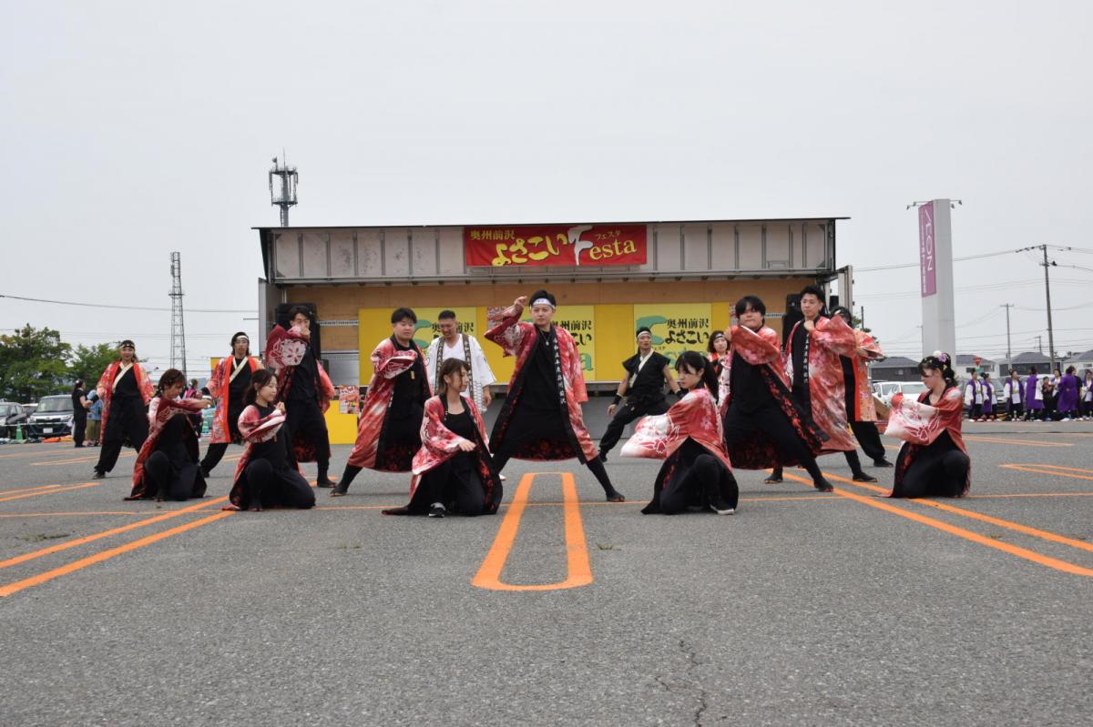 奥州前沢よさこいFesta17その1（奥州前沢よさこいフェスタ2024) 2024/07/14
