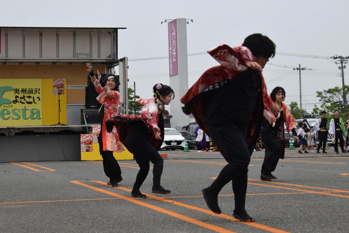 奥州前沢よさこいFesta17その1（奥州前沢よさこいフェスタ2024) 2024/07/14