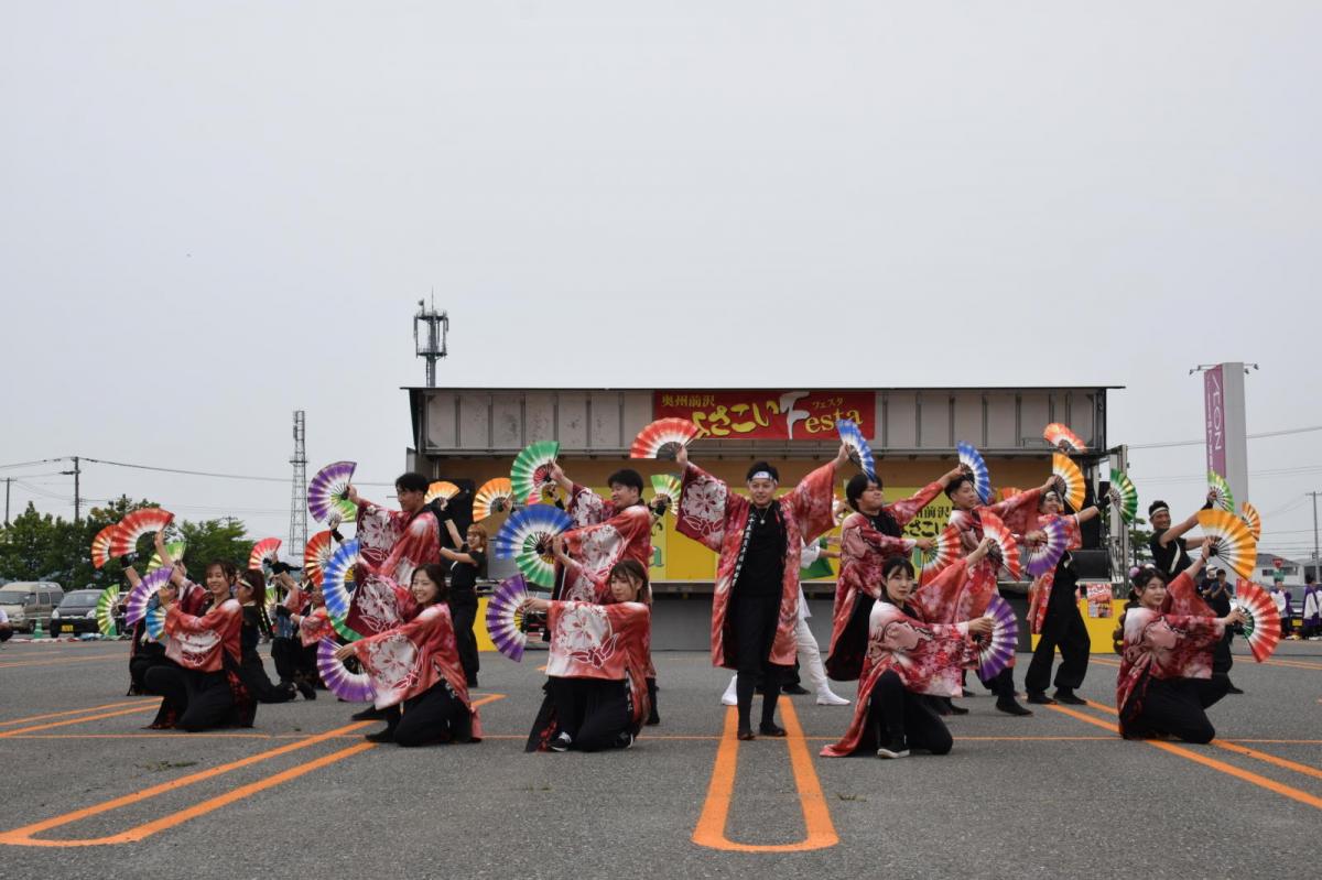 奥州前沢よさこいFesta17その1（奥州前沢よさこいフェスタ2024) 2024/07/14