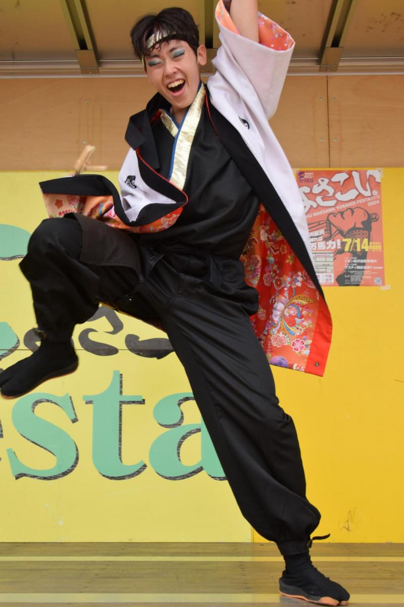 奥州前沢よさこいFesta17その1（奥州前沢よさこいフェスタ2024) 2024/07/14