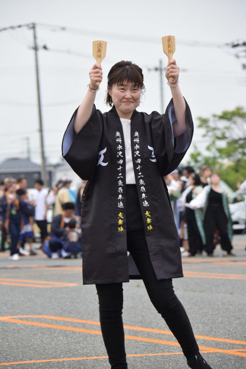 奥州前沢よさこいFesta17その1（奥州前沢よさこいフェスタ2024) 2024/07/14