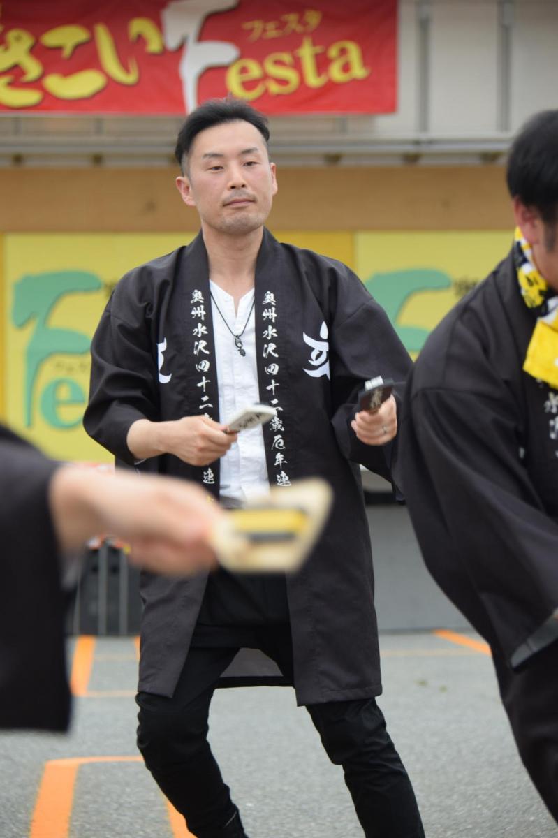 奥州前沢よさこいFesta17その1（奥州前沢よさこいフェスタ2024) 2024/07/14