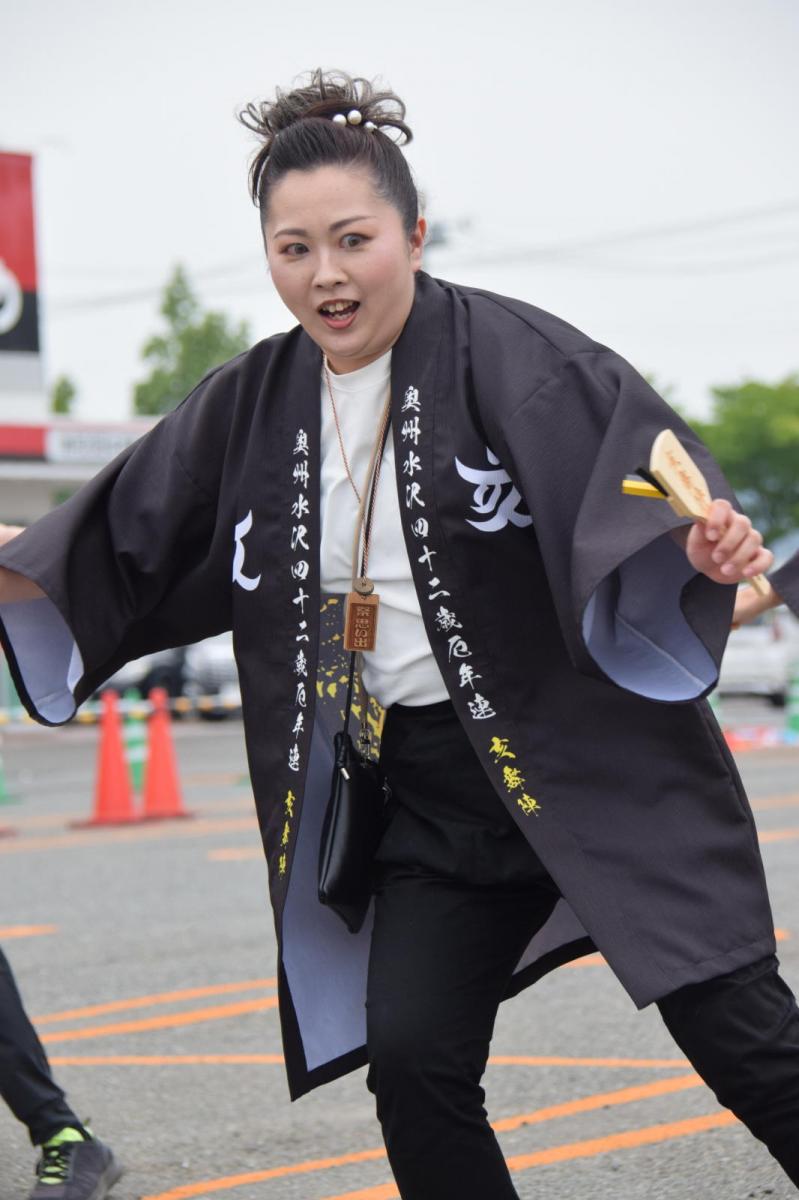 奥州前沢よさこいFesta17その1（奥州前沢よさこいフェスタ2024) 2024/07/14