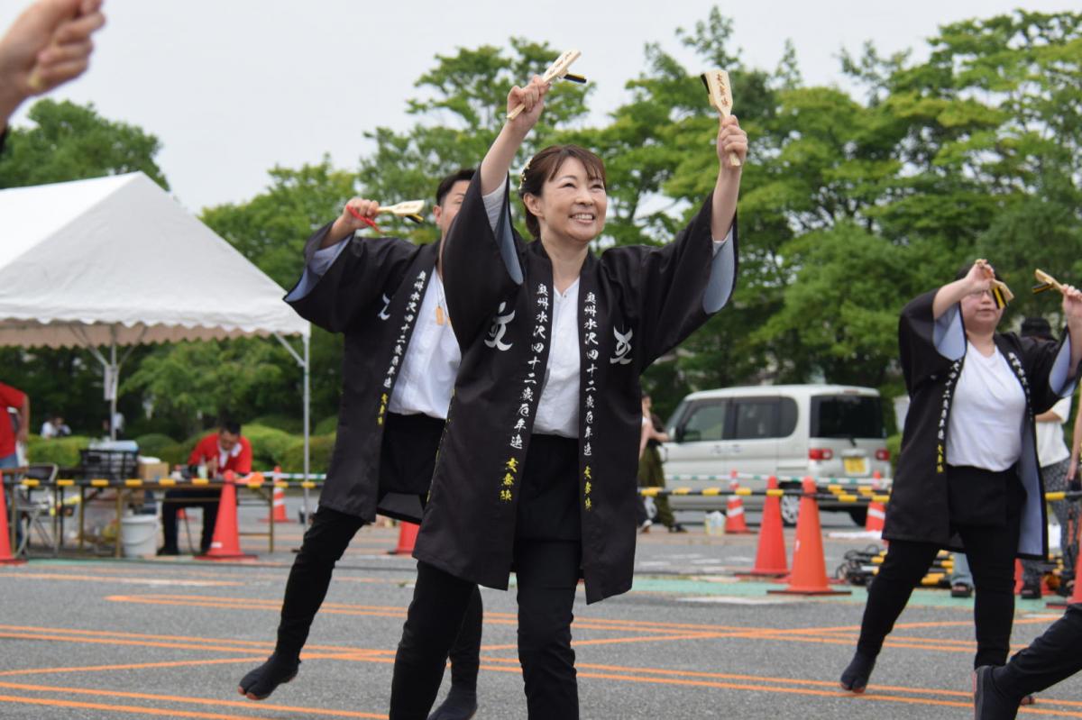 奥州前沢よさこいFesta17その1（奥州前沢よさこいフェスタ2024) 2024/07/14