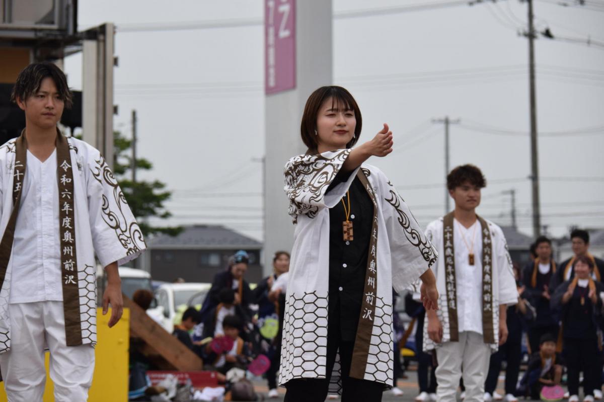 奥州前沢よさこいFesta17その1（奥州前沢よさこいフェスタ2024) 2024/07/14