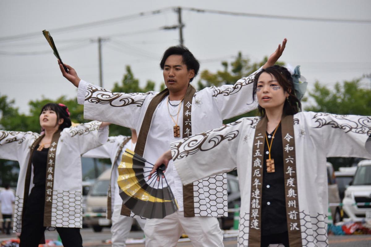 奥州前沢よさこいFesta17その1（奥州前沢よさこいフェスタ2024) 2024/07/14