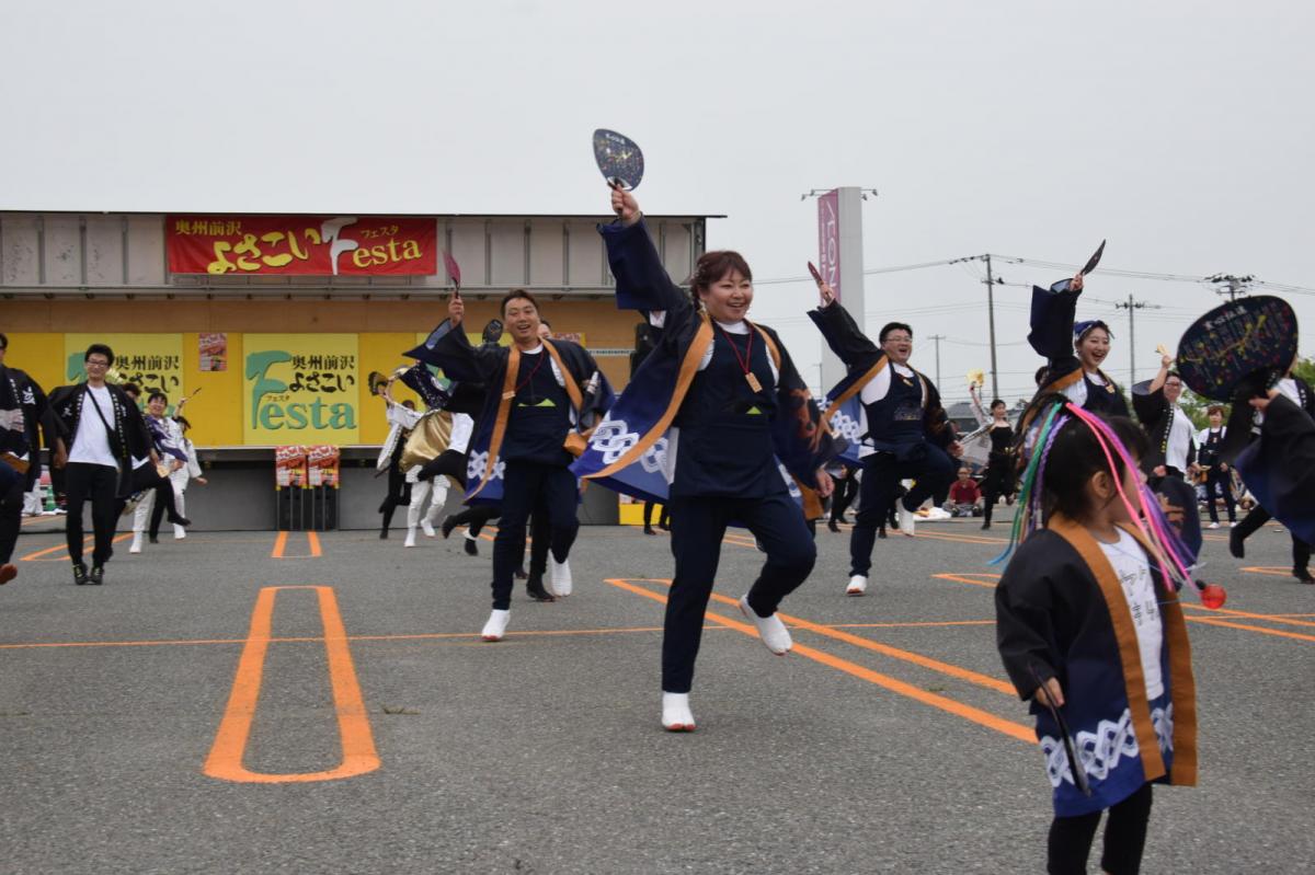 奥州前沢よさこいFesta17その1（奥州前沢よさこいフェスタ2024) 2024/07/14