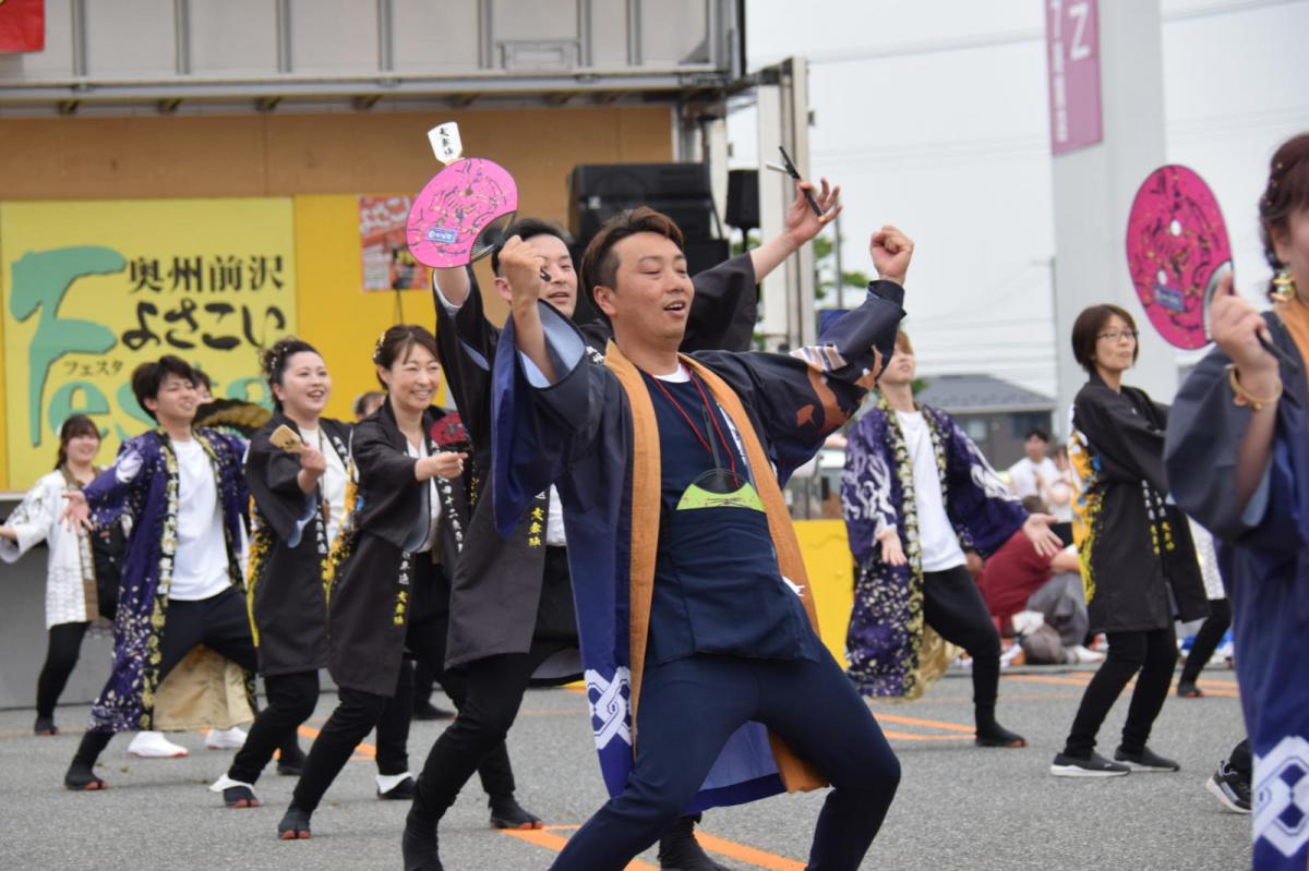 奥州前沢よさこいFesta17その1（奥州前沢よさこいフェスタ2024) 2024/07/14