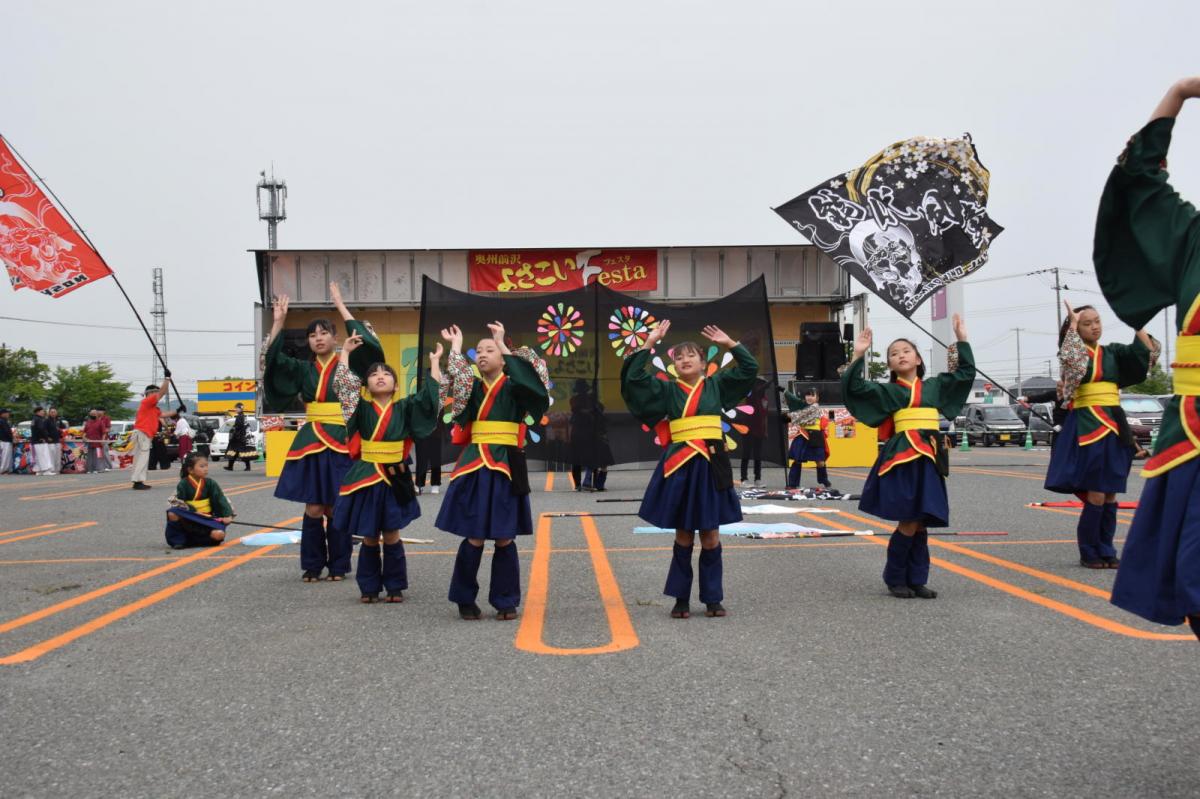 奥州前沢よさこいFesta17その1（奥州前沢よさこいフェスタ2024) 2024/07/14