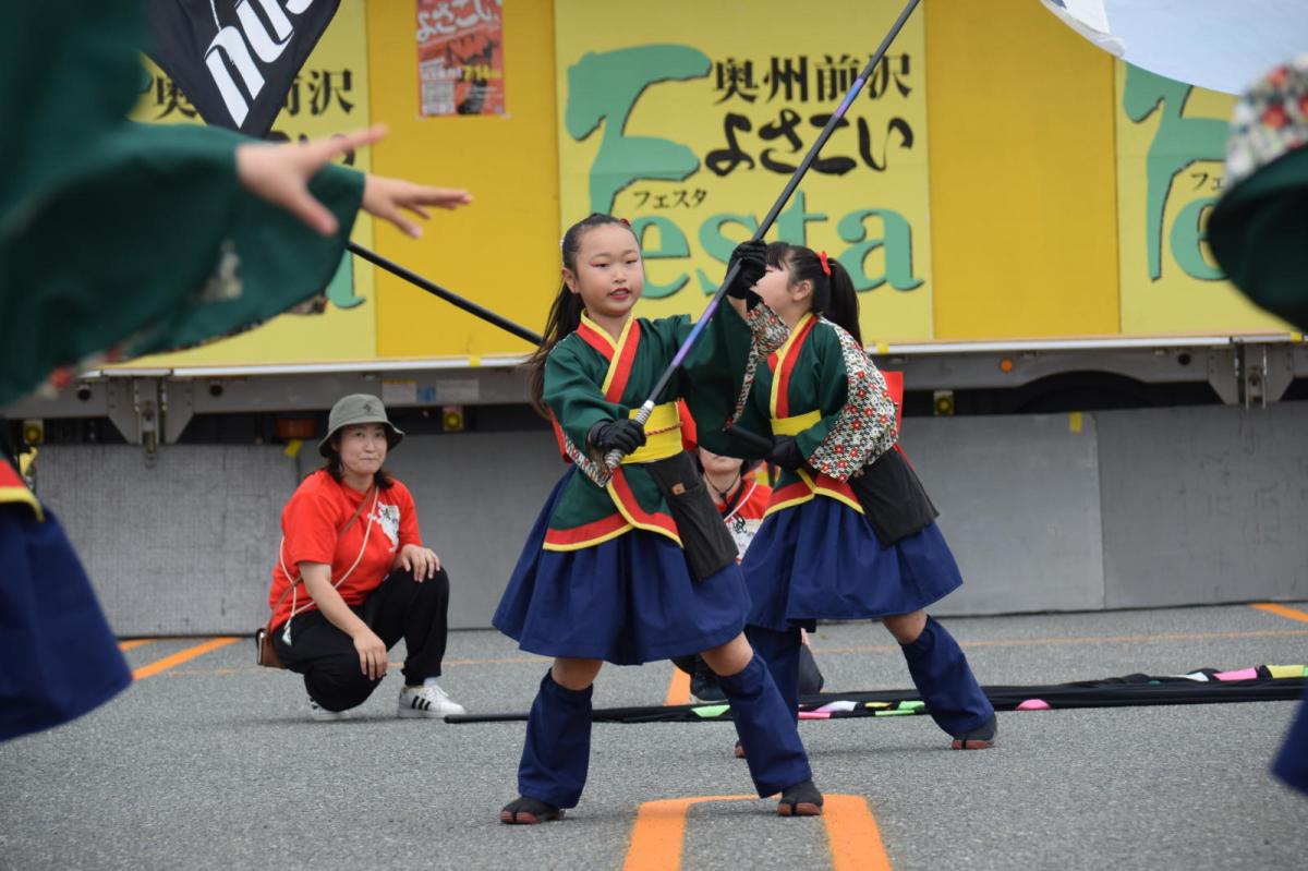 奥州前沢よさこいFesta17その1（奥州前沢よさこいフェスタ2024) 2024/07/14