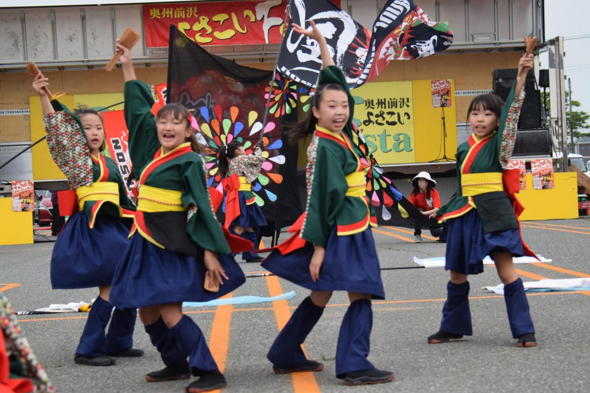 奥州前沢よさこいFesta17その1（奥州前沢よさこいフェスタ2024) 2024/07/14