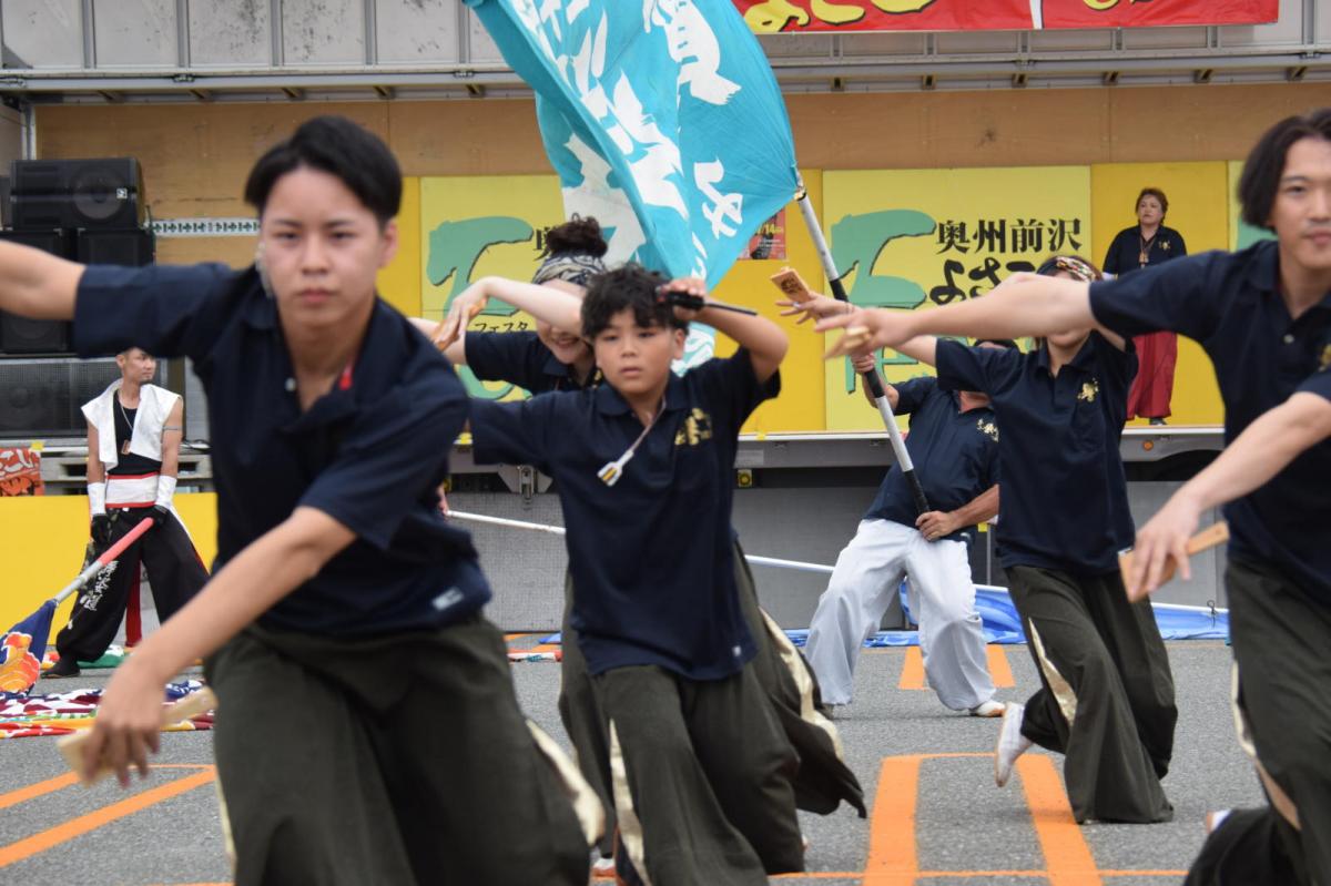 奥州前沢よさこいFesta17その1（奥州前沢よさこいフェスタ2024) 2024/07/14