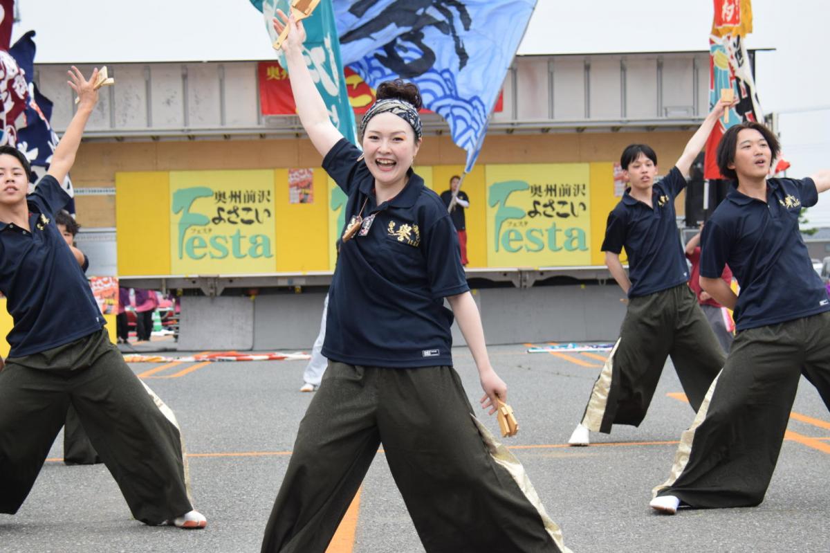 奥州前沢よさこいFesta17その1（奥州前沢よさこいフェスタ2024) 2024/07/14