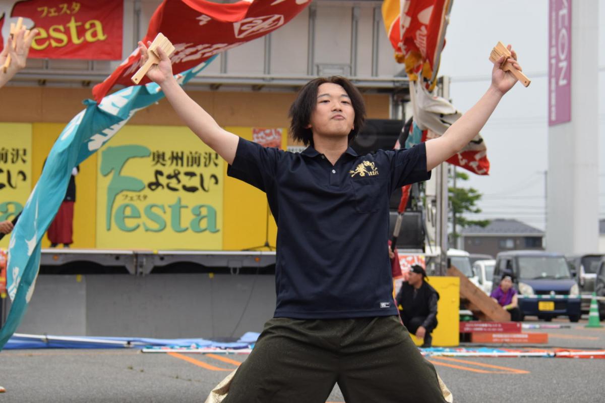 奥州前沢よさこいFesta17その1（奥州前沢よさこいフェスタ2024) 2024/07/14