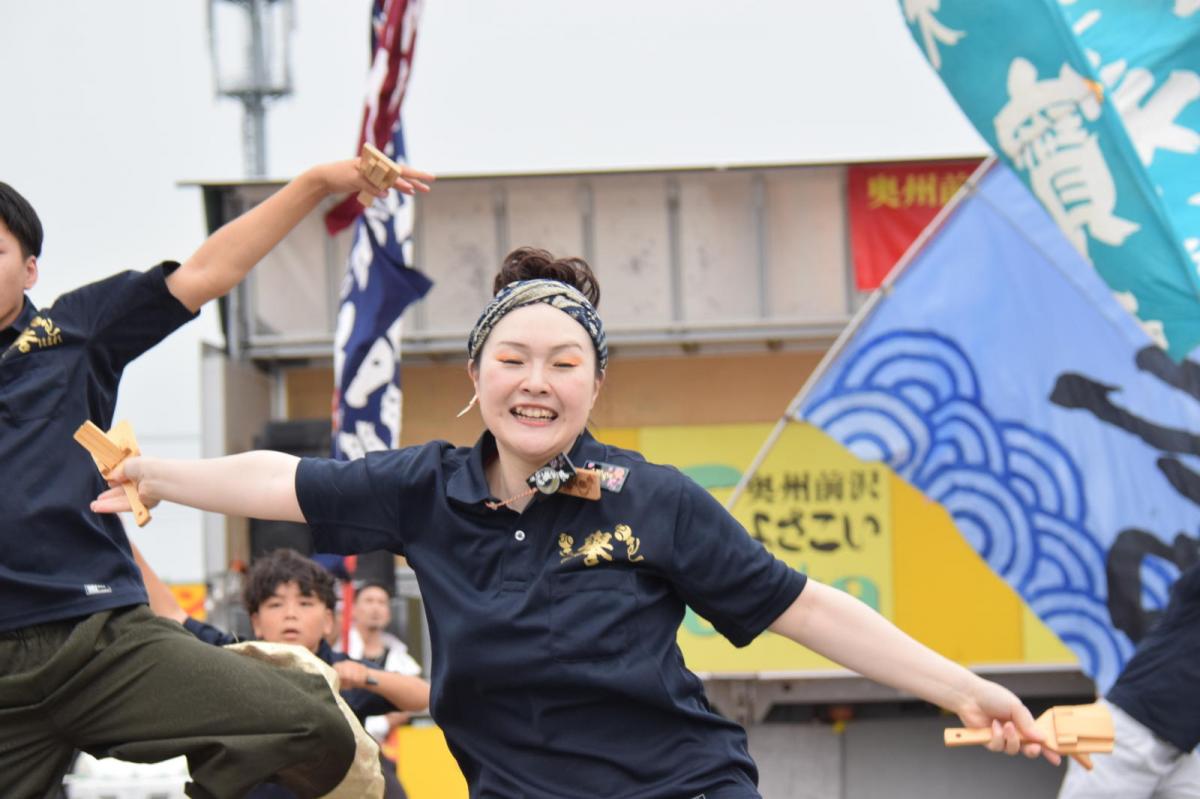 奥州前沢よさこいFesta17その1（奥州前沢よさこいフェスタ2024) 2024/07/14