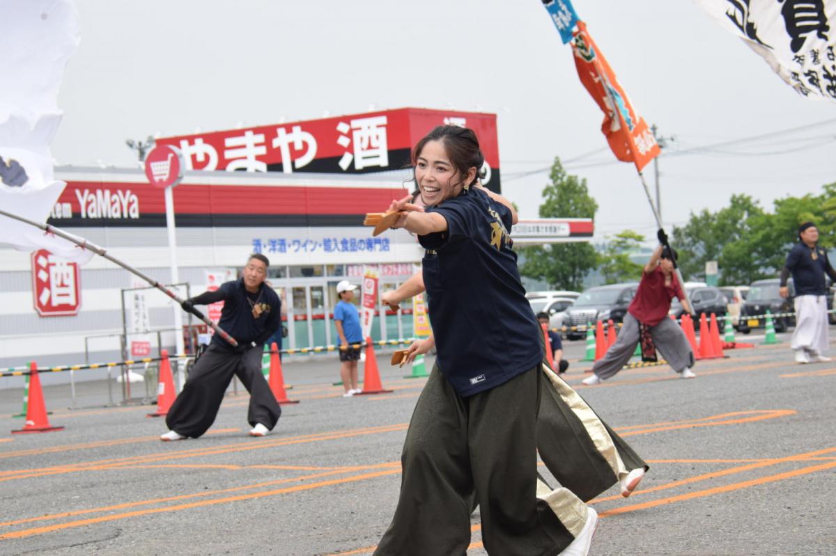 奥州前沢よさこいFesta17その1（奥州前沢よさこいフェスタ2024) 2024/07/14