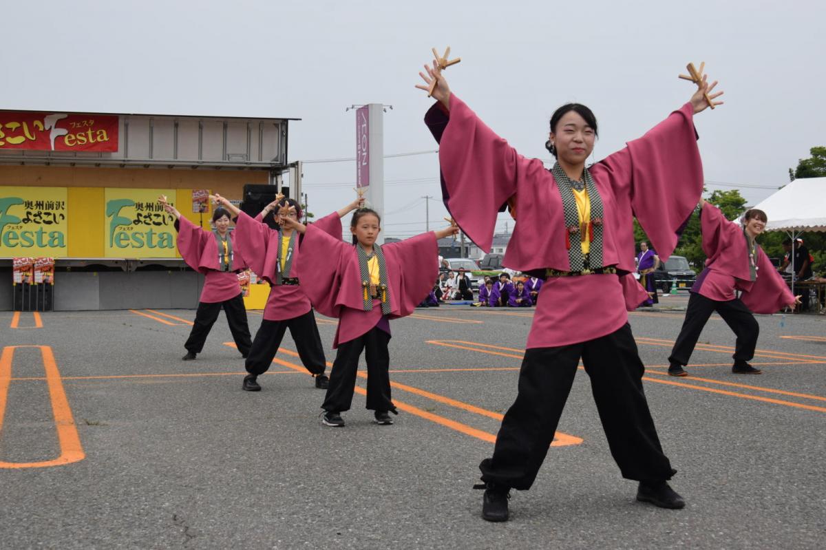 奥州前沢よさこいFesta17その1（奥州前沢よさこいフェスタ2024) 2024/07/14