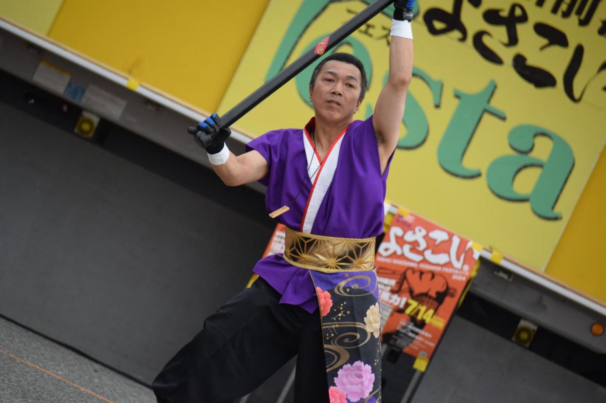 奥州前沢よさこいFesta17その1（奥州前沢よさこいフェスタ2024) 2024/07/14