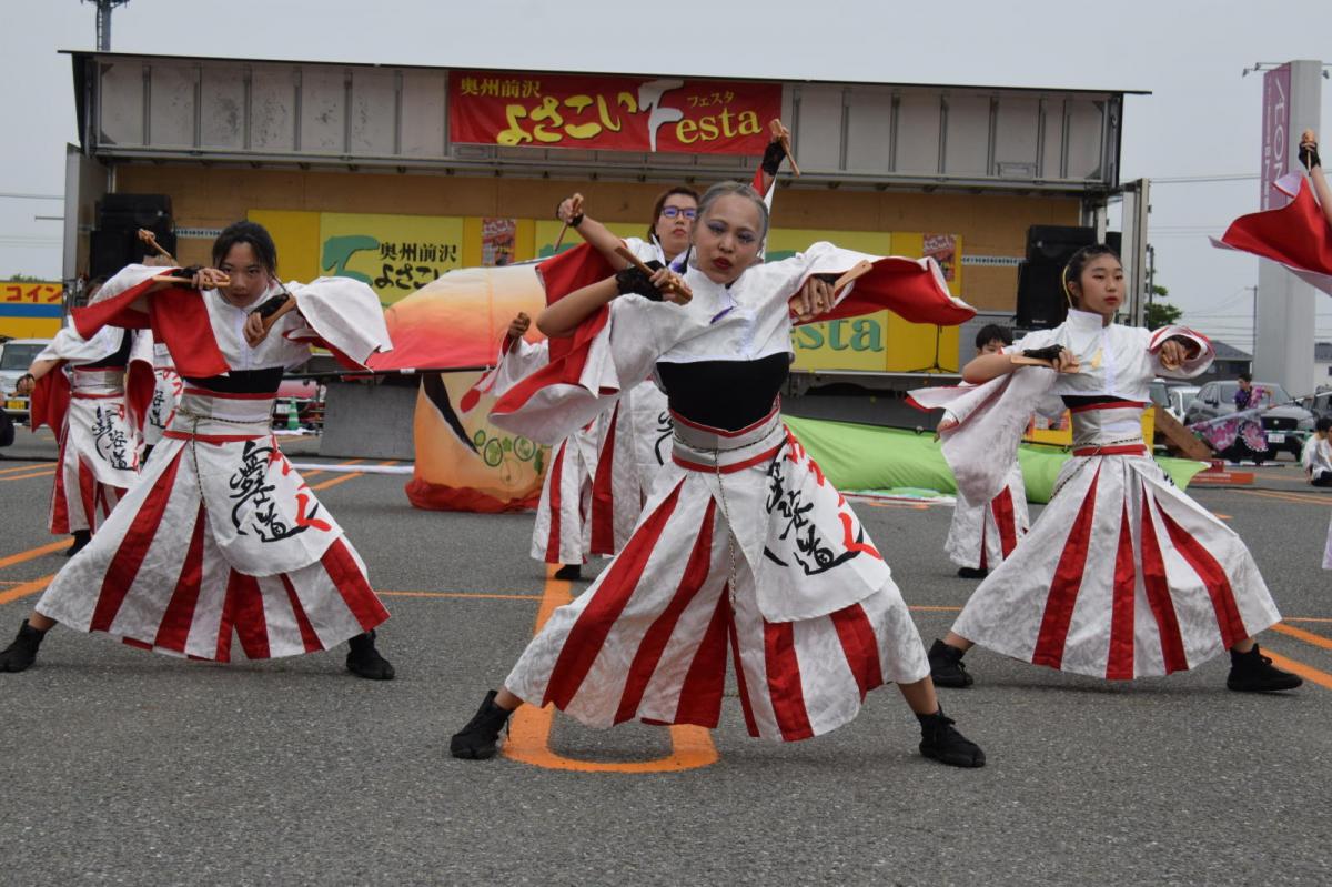 奥州前沢よさこいFesta17その1（奥州前沢よさこいフェスタ2024) 2024/07/14