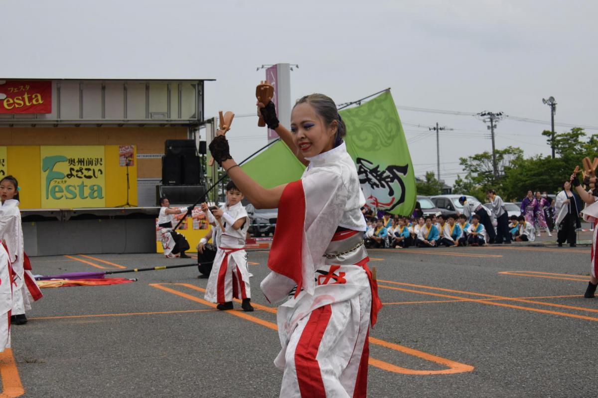 奥州前沢よさこいFesta17その1（奥州前沢よさこいフェスタ2024) 2024/07/14