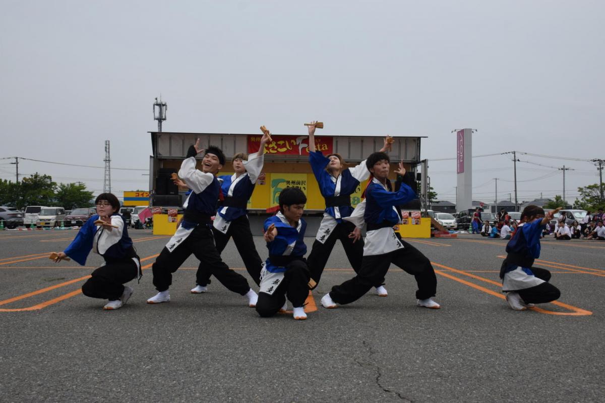 奥州前沢よさこいFesta17その1（奥州前沢よさこいフェスタ2024) 2024/07/14