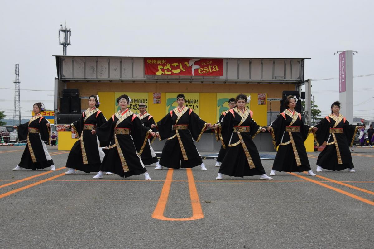 奥州前沢よさこいFesta17その1（奥州前沢よさこいフェスタ2024) 2024/07/14