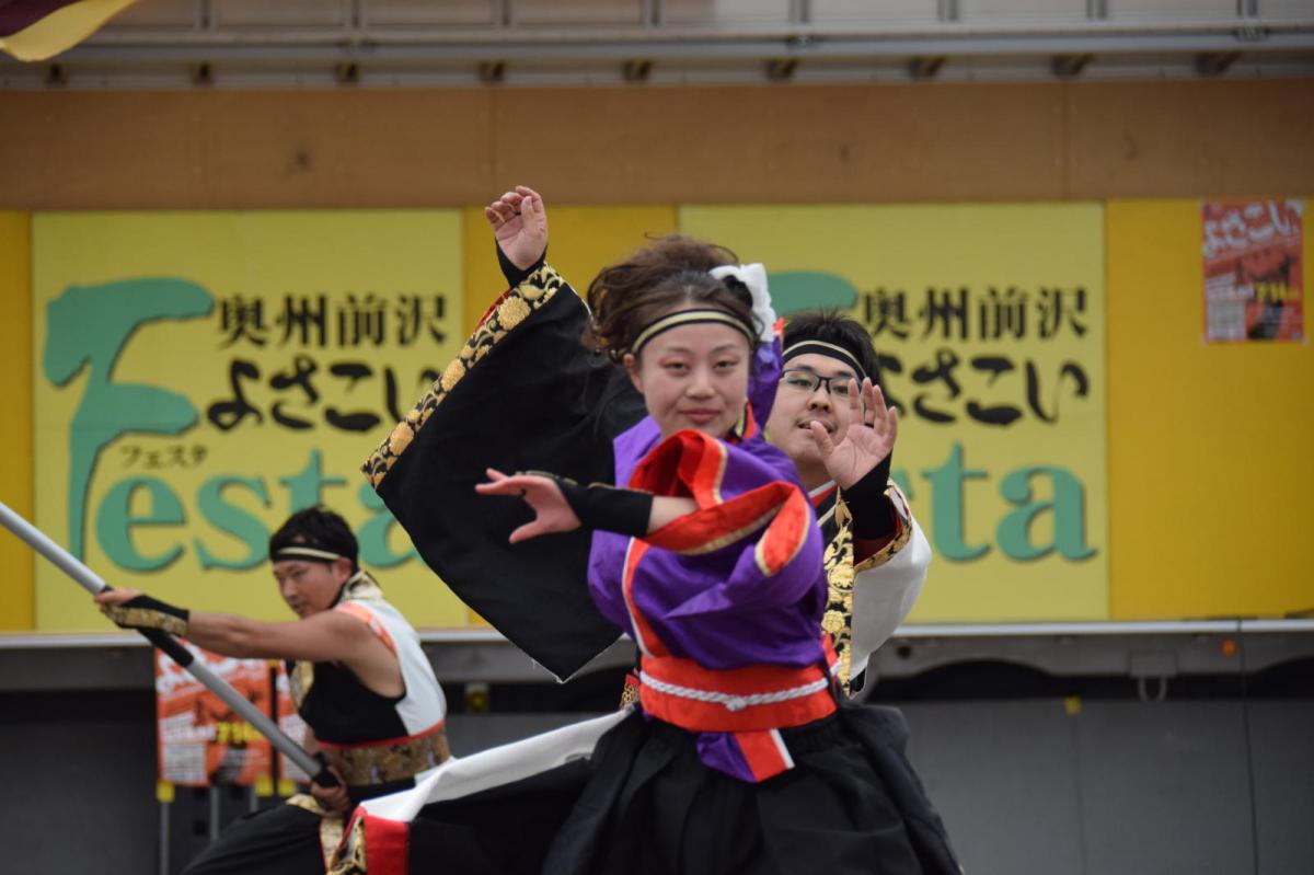 奥州前沢よさこいFesta17その1（奥州前沢よさこいフェスタ2024) 2024/07/14