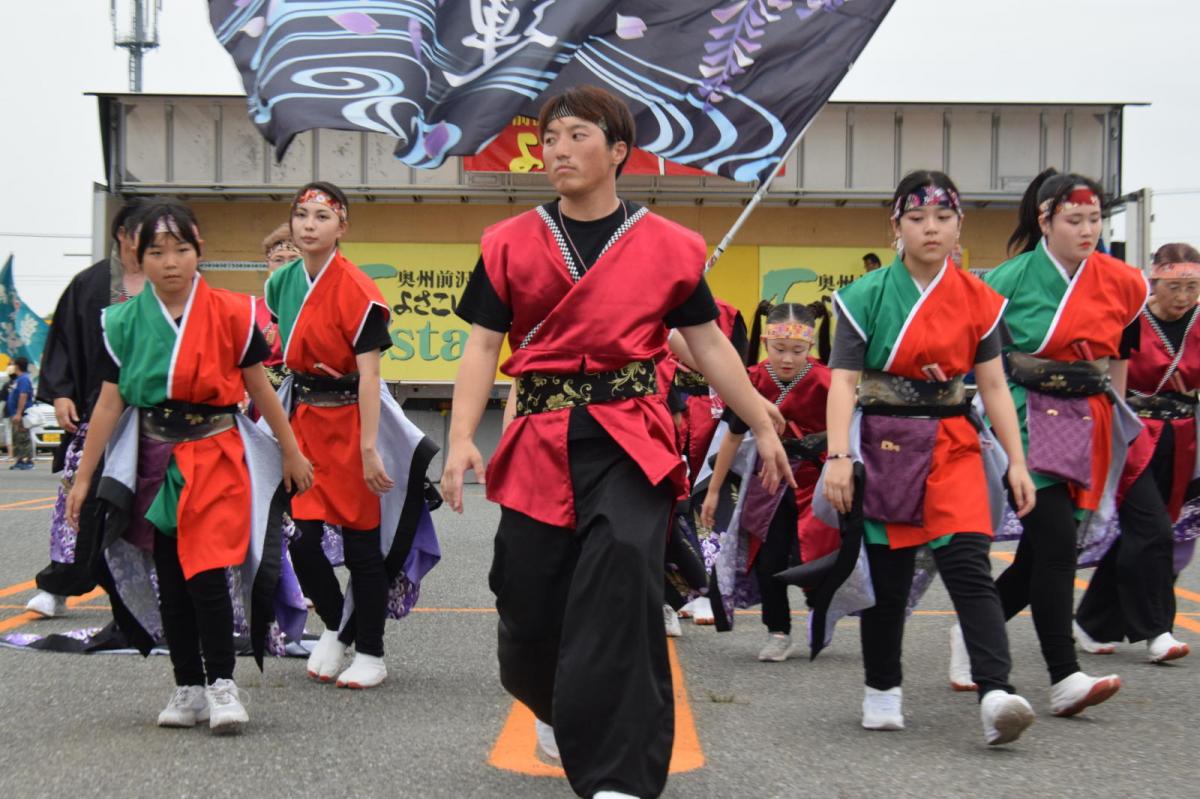 奥州前沢よさこいFesta17その1（奥州前沢よさこいフェスタ2024) 2024/07/14