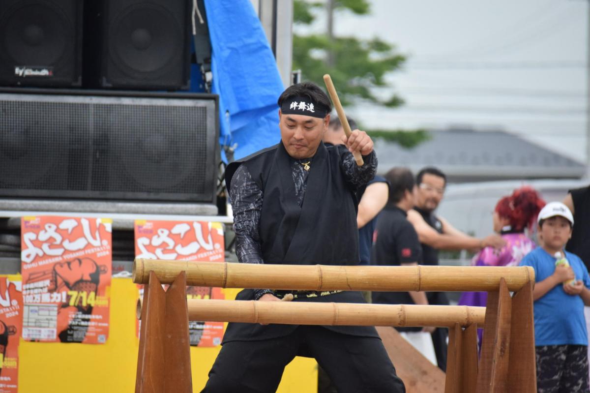 奥州前沢よさこいFesta17その1（奥州前沢よさこいフェスタ2024) 2024/07/14