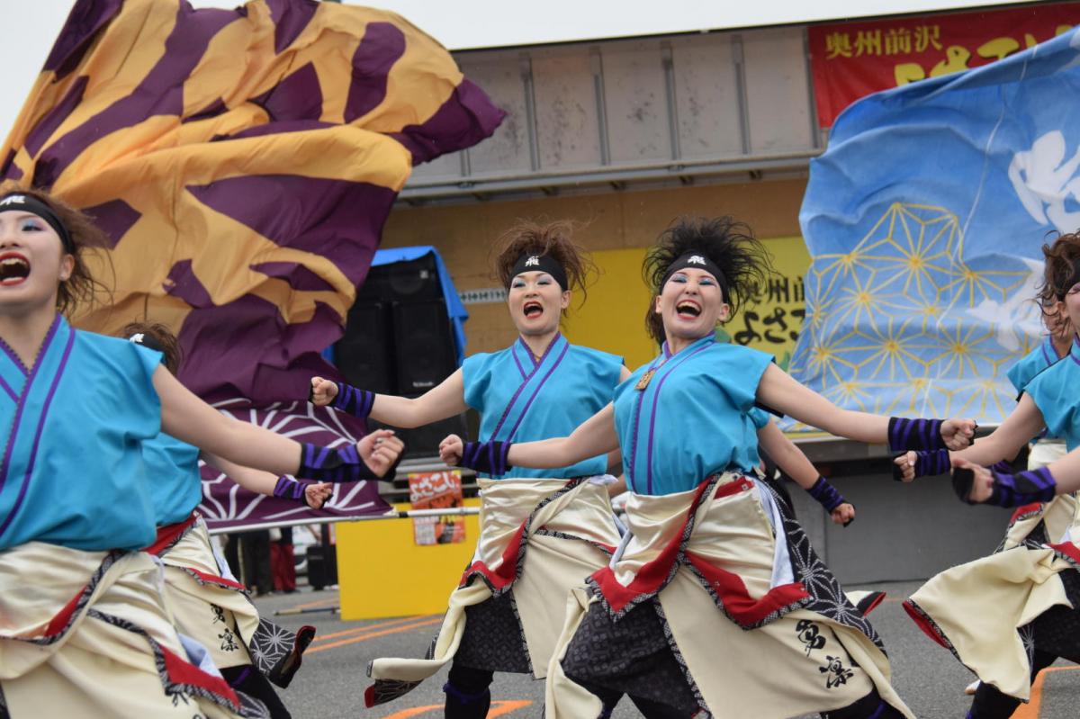 奥州前沢よさこいFesta17その1（奥州前沢よさこいフェスタ2024) 2024/07/14