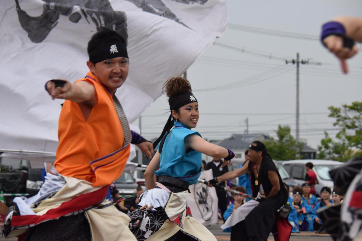 奥州前沢よさこいFesta17その1（奥州前沢よさこいフェスタ2024) 2024/07/14