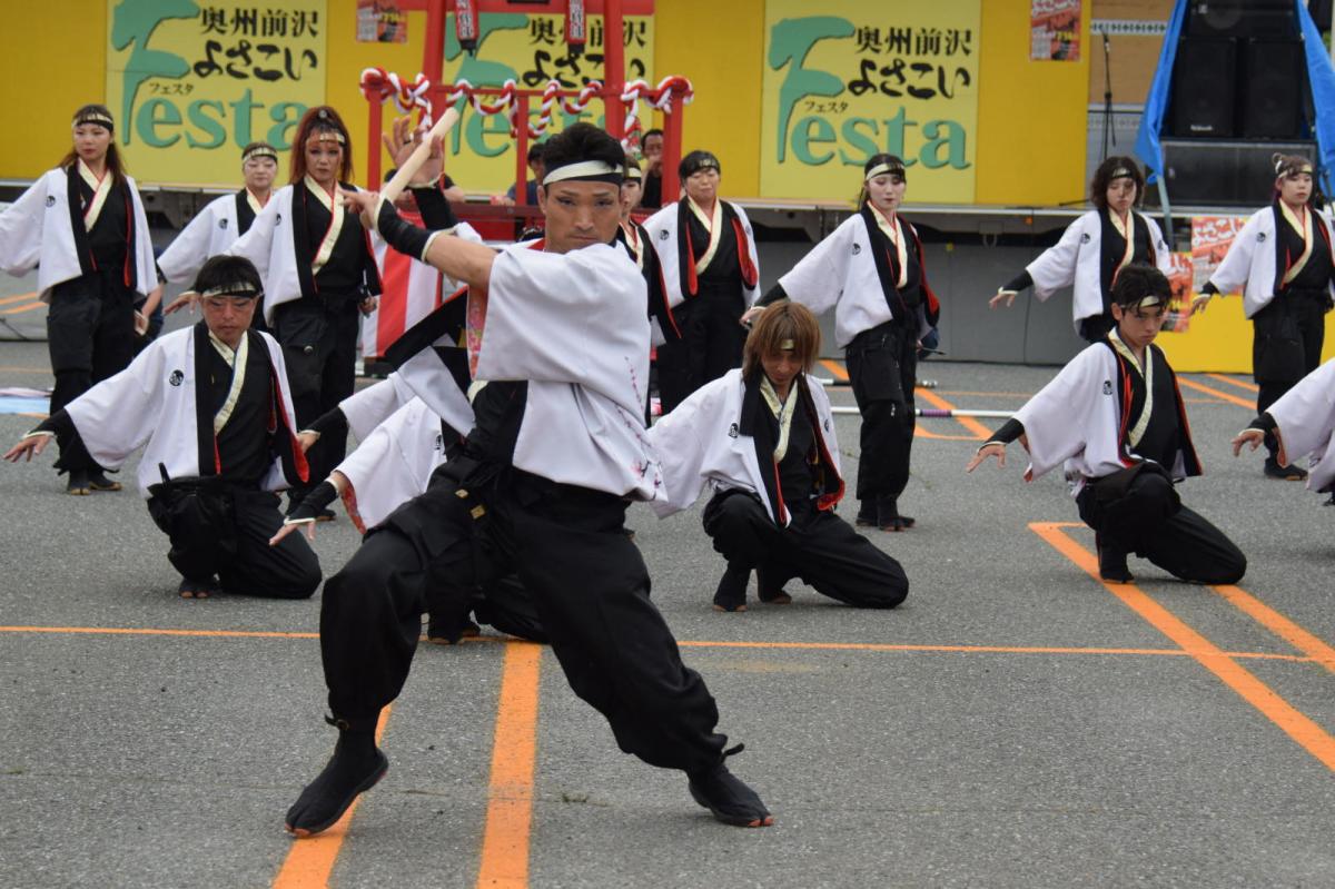 奥州前沢よさこいFesta17その1（奥州前沢よさこいフェスタ2024) 2024/07/14