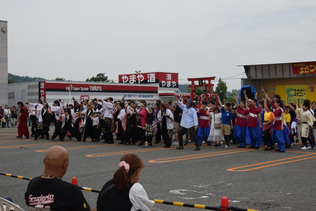 奥州前沢よさこいFesta17その1（奥州前沢よさこいフェスタ2024) 2024/07/14