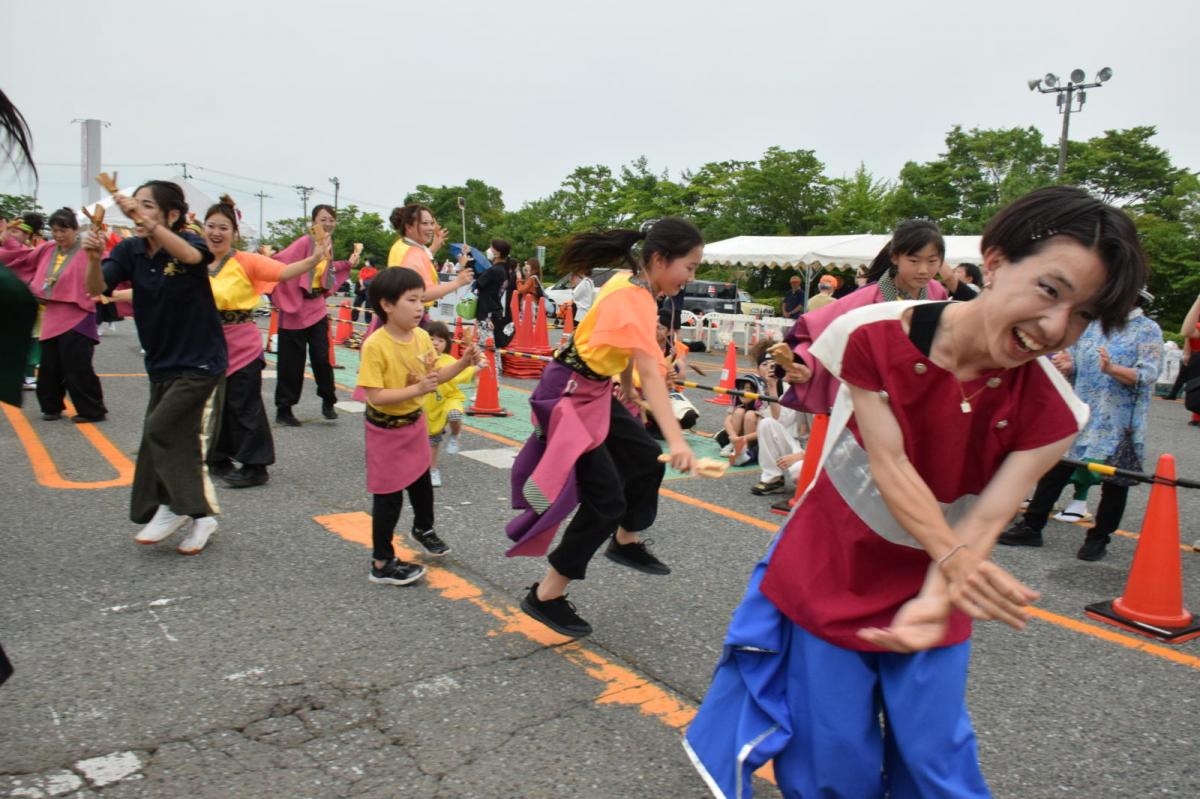 奥州前沢よさこいFesta17その1（奥州前沢よさこいフェスタ2024) 2024/07/14