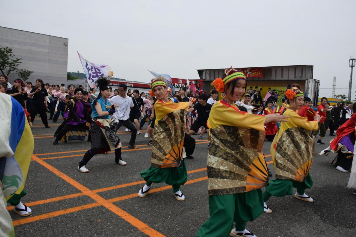 奥州前沢よさこいFesta17その1（奥州前沢よさこいフェスタ2024) 2024/07/14