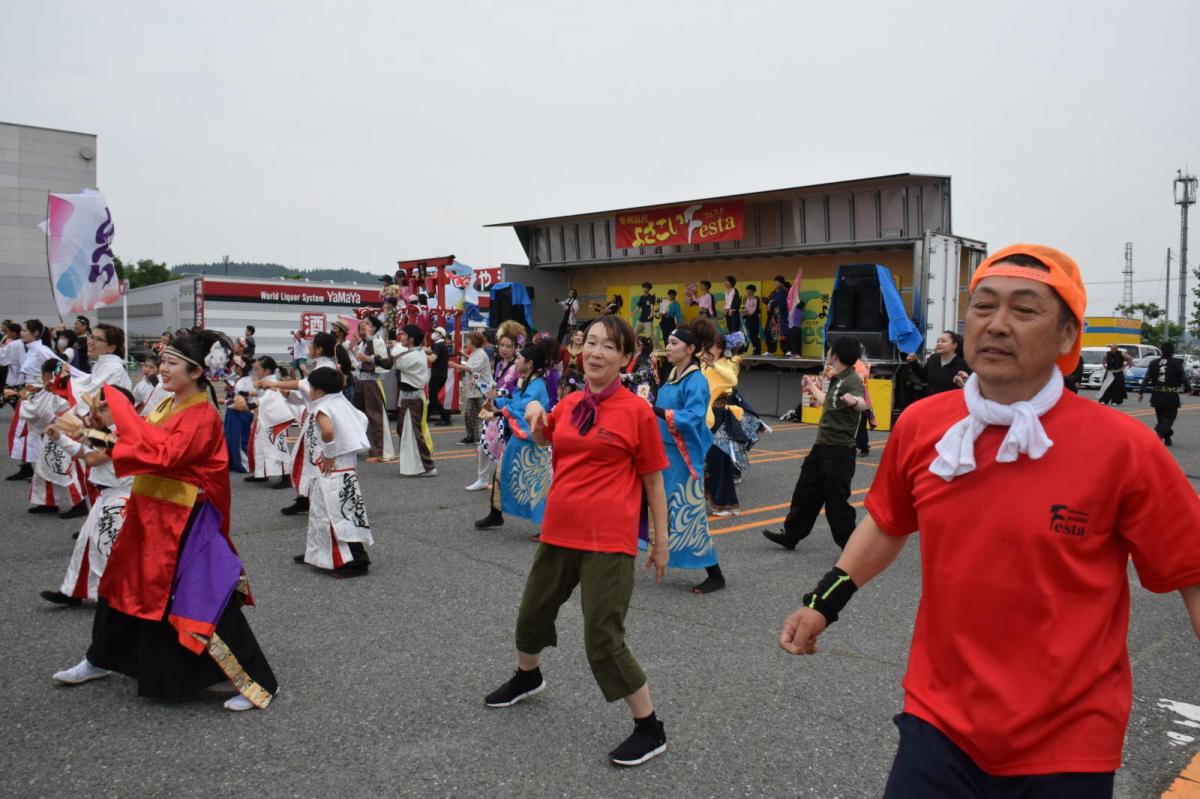 奥州前沢よさこいFesta17その1（奥州前沢よさこいフェスタ2024) 2024/07/14