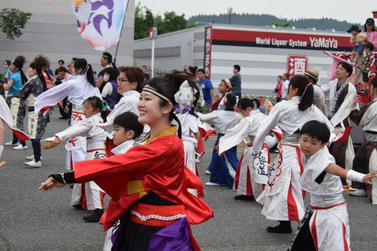 奥州前沢よさこいFesta17その1（奥州前沢よさこいフェスタ2024) 2024/07/14