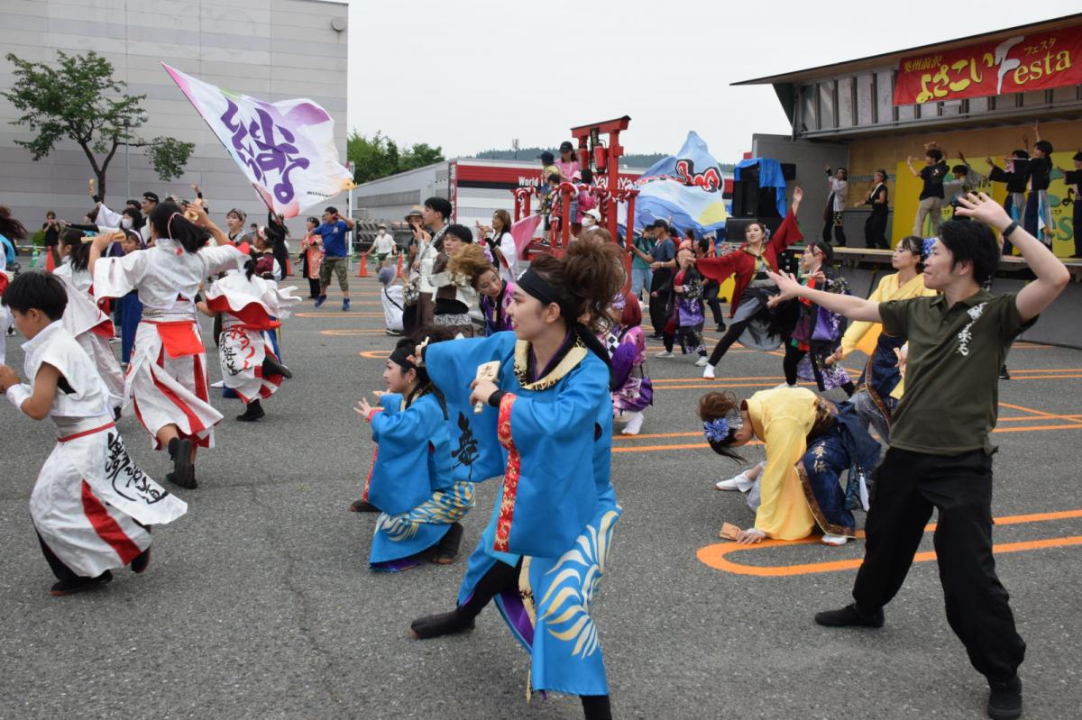 奥州前沢よさこいFesta17その1（奥州前沢よさこいフェスタ2024) 2024/07/14