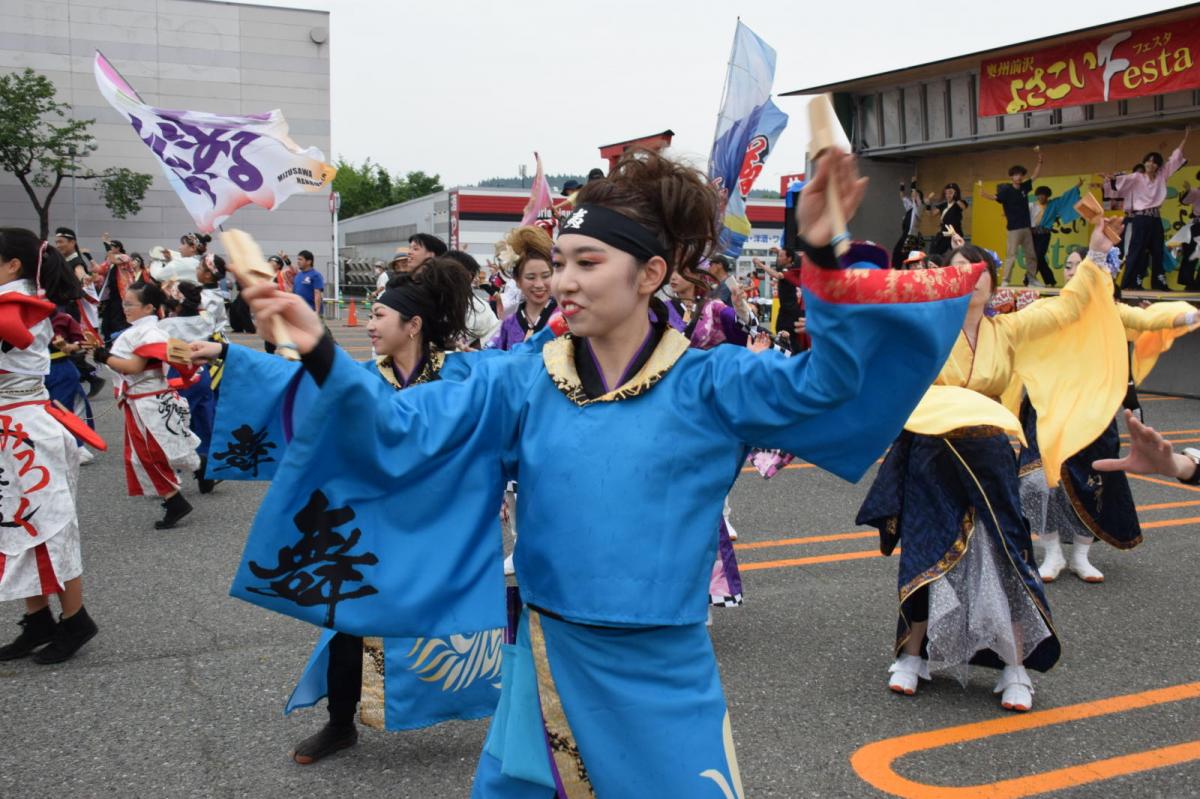 奥州前沢よさこいFesta17その1（奥州前沢よさこいフェスタ2024) 2024/07/14