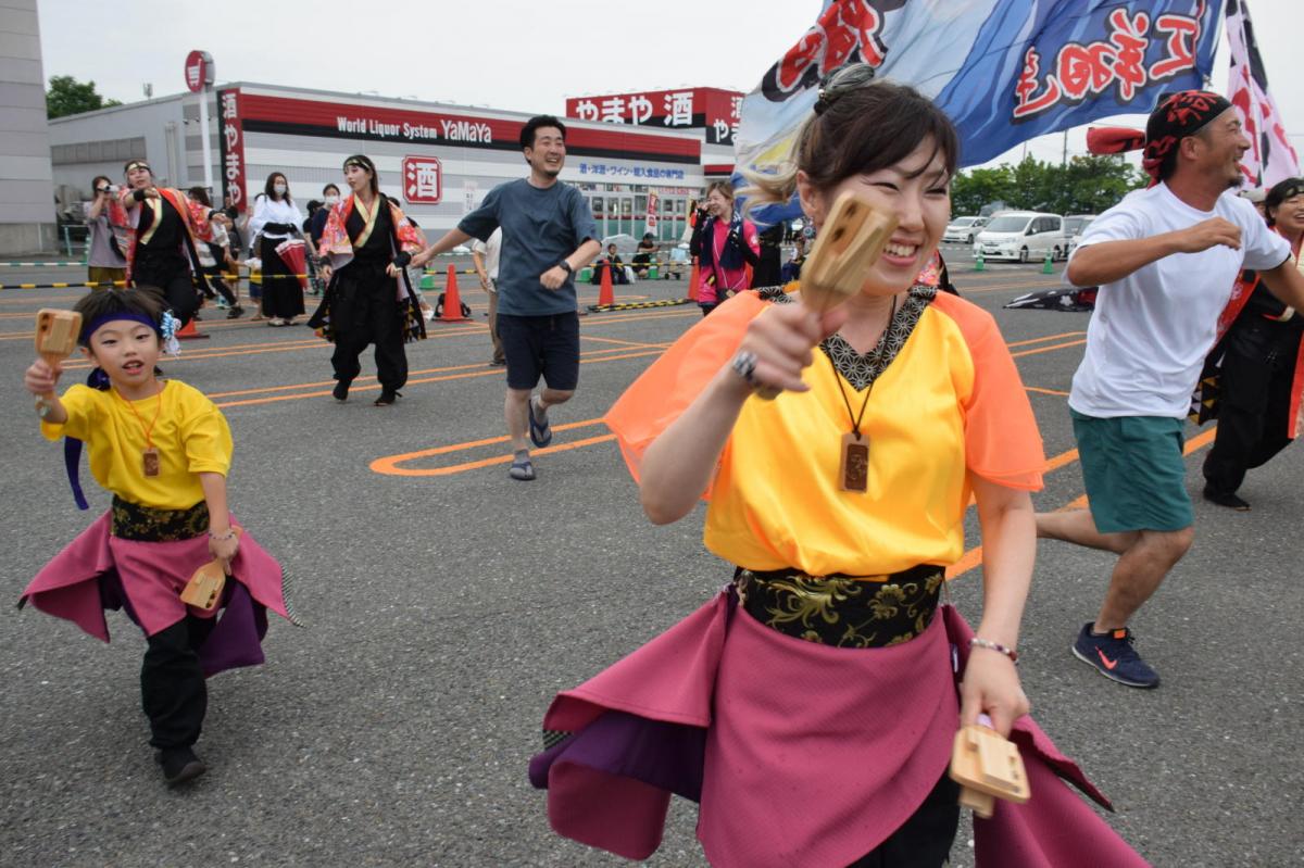 奥州前沢よさこいFesta17その1（奥州前沢よさこいフェスタ2024) 2024/07/14