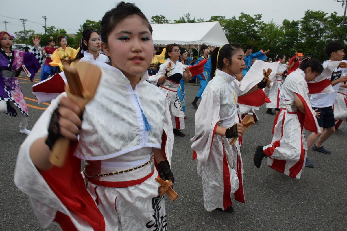 奥州前沢よさこいFesta17その1（奥州前沢よさこいフェスタ2024) 2024/07/14