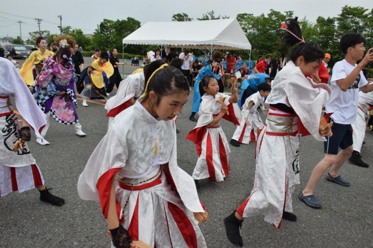 奥州前沢よさこいFesta17その1（奥州前沢よさこいフェスタ2024) 2024/07/14