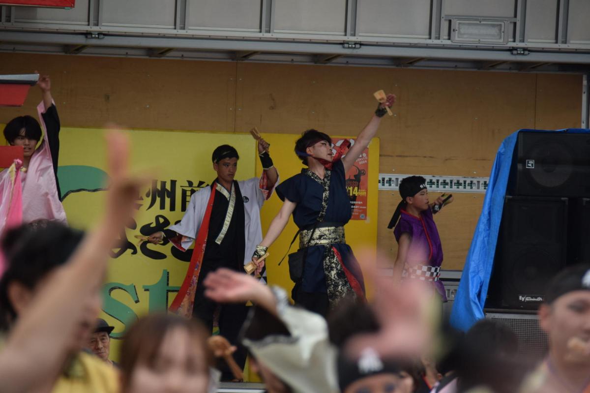 奥州前沢よさこいFesta17その1（奥州前沢よさこいフェスタ2024) 2024/07/14