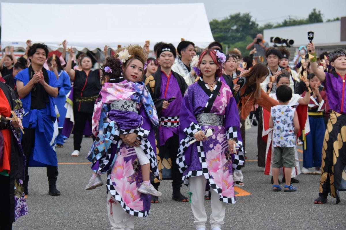 奥州前沢よさこいFesta17その1（奥州前沢よさこいフェスタ2024) 2024/07/14