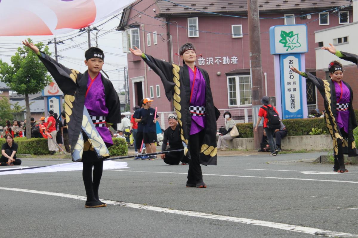 奥州前沢よさこいFesta17その2（奥州前沢よさこいフェスタ2024) 2024/07/14