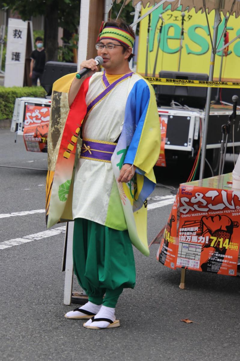 奥州前沢よさこいFesta17その2（奥州前沢よさこいフェスタ2024) 2024/07/14